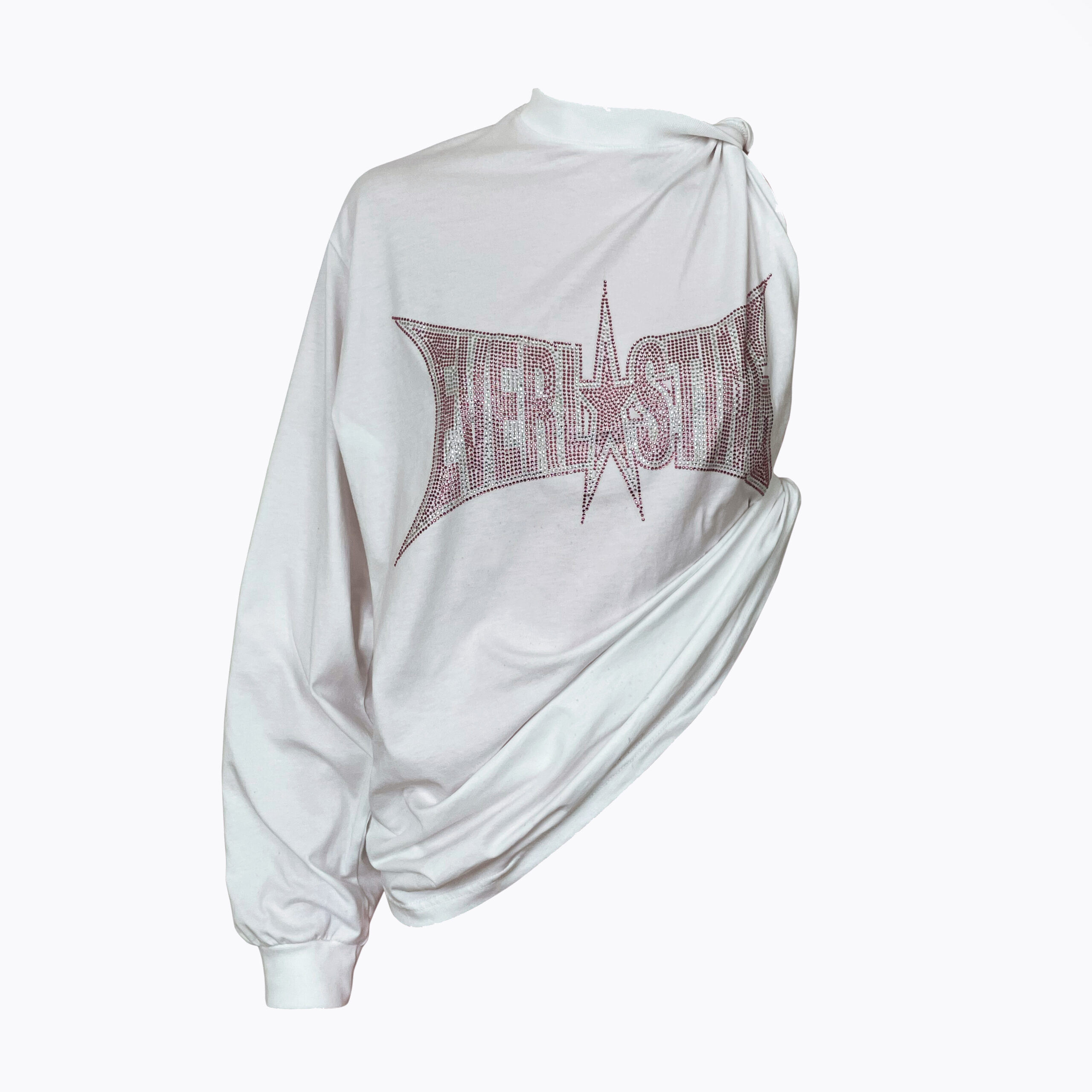 TWISTED WHITE T-SHIRT